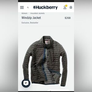 Relwen Men’s Windzip Jacket in Olive